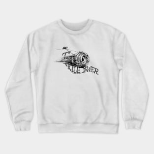 Inktober 1 Turtlepower Crewneck Sweatshirt